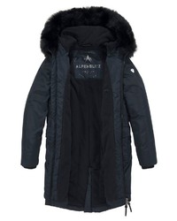 schwarzer Parka von ALPENBLITZ