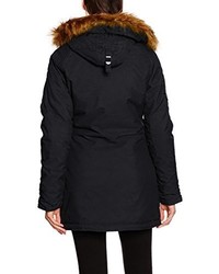 schwarzer Parka von Alpha Industries