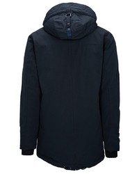 schwarzer Parka von BASEFIELD