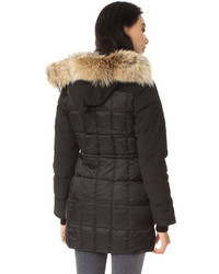 schwarzer Parka von Canada Goose