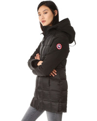 schwarzer Parka von Canada Goose