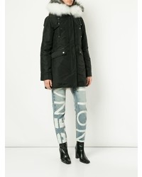 schwarzer Parka von Nicole Benisti