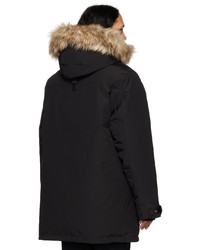 schwarzer Parka von Polo Ralph Lauren