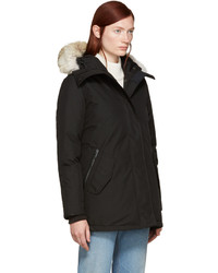 schwarzer Parka von Canada Goose