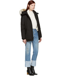 schwarzer Parka von Canada Goose