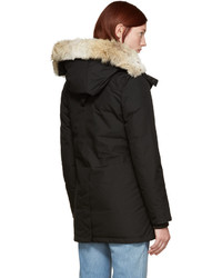 schwarzer Parka von Canada Goose