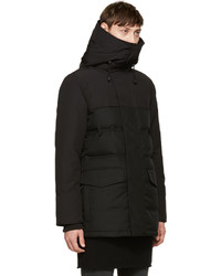 schwarzer Parka von Canada Goose