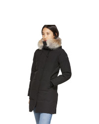 schwarzer Parka von Canada Goose