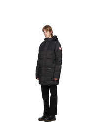 schwarzer Parka von Canada Goose