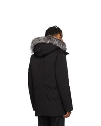 schwarzer Parka von Mackage