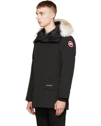 schwarzer Parka von Canada Goose