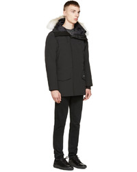 schwarzer Parka von Canada Goose