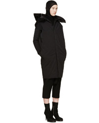 schwarzer Parka von Rick Owens