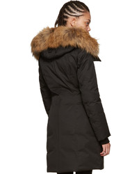 schwarzer Parka von Mackage