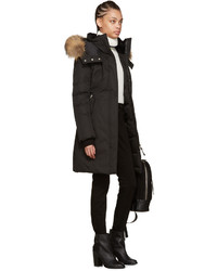 schwarzer Parka von Mackage