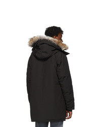 schwarzer Parka von Canada Goose