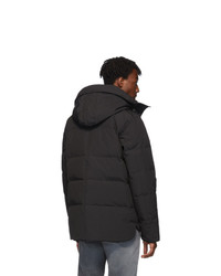 schwarzer Parka von Canada Goose