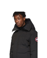 schwarzer Parka von Canada Goose