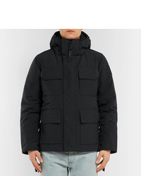 schwarzer Parka von Canada Goose