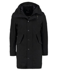 schwarzer Parka von Blauer