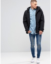 schwarzer Parka von Blend of America