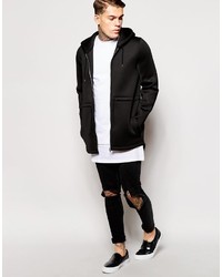 schwarzer Parka von Asos