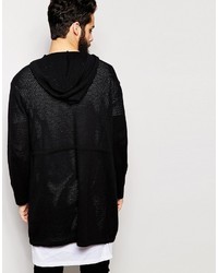 schwarzer Parka von Asos