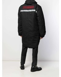 schwarzer Parka von Not Guilty Homme