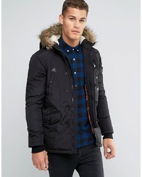 schwarzer Parka von Brave Soul