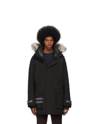 schwarzer Parka von Canada Goose