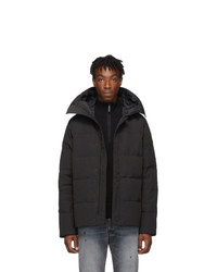 schwarzer Parka von Canada Goose