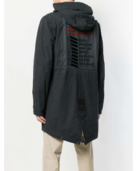 schwarzer Parka von Mr & Mrs Italy