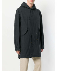 schwarzer Parka von Mr & Mrs Italy