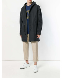 schwarzer Parka von Mr & Mrs Italy