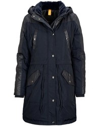 schwarzer Parka von Clarina