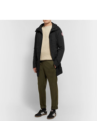 schwarzer Parka von Canada Goose