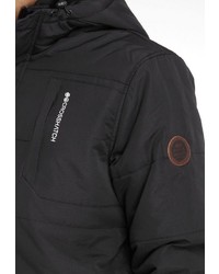 schwarzer Parka von Crosshatch