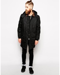 schwarzer Parka von Dr. Denim