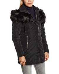 schwarzer Parka von Dreimaster