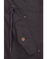 schwarzer Parka von Dreimaster