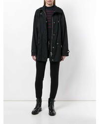 schwarzer Parka von Belstaff