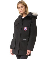 schwarzer Parka von Canada Goose