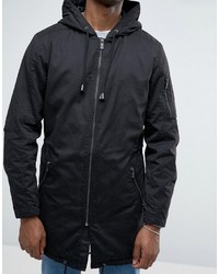 schwarzer Parka von ONLY & SONS