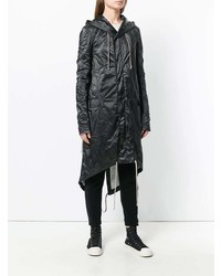 schwarzer Parka von Rick Owens DRKSHDW