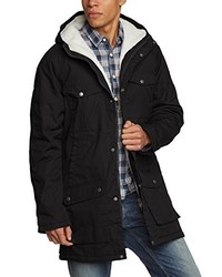 schwarzer Parka von Fjallraven