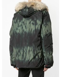 schwarzer Parka von Kru