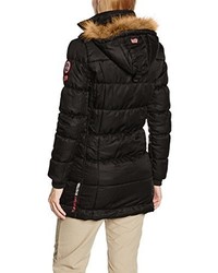 schwarzer Parka von Geographical Norway