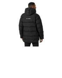 schwarzer Parka von Helly Hansen