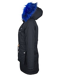 schwarzer Parka von Homebase