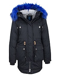 schwarzer Parka von Homebase